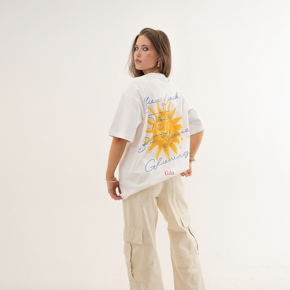 glowing  t-shirt